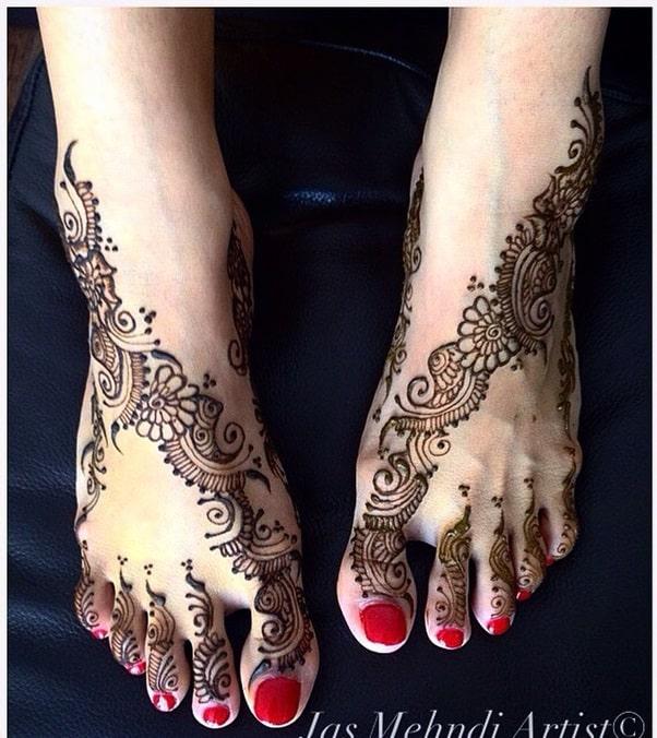 Beautiful Feet Mehndi Design for Eid 2023 |Best Five Leg Mehndi Design |Foot  Mehandi Designs - YouTube