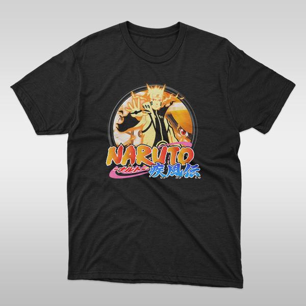Buy Naruto Nine Tail Chakra Mode T-Shirt Online India - Chitrkala
