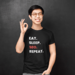 Eat Sleep Seo Repeat Black 1