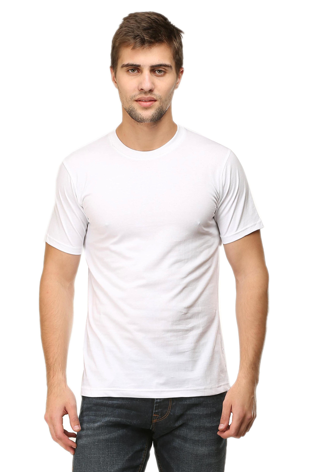 Classic White Plain T-shirts (No Brand Tag)